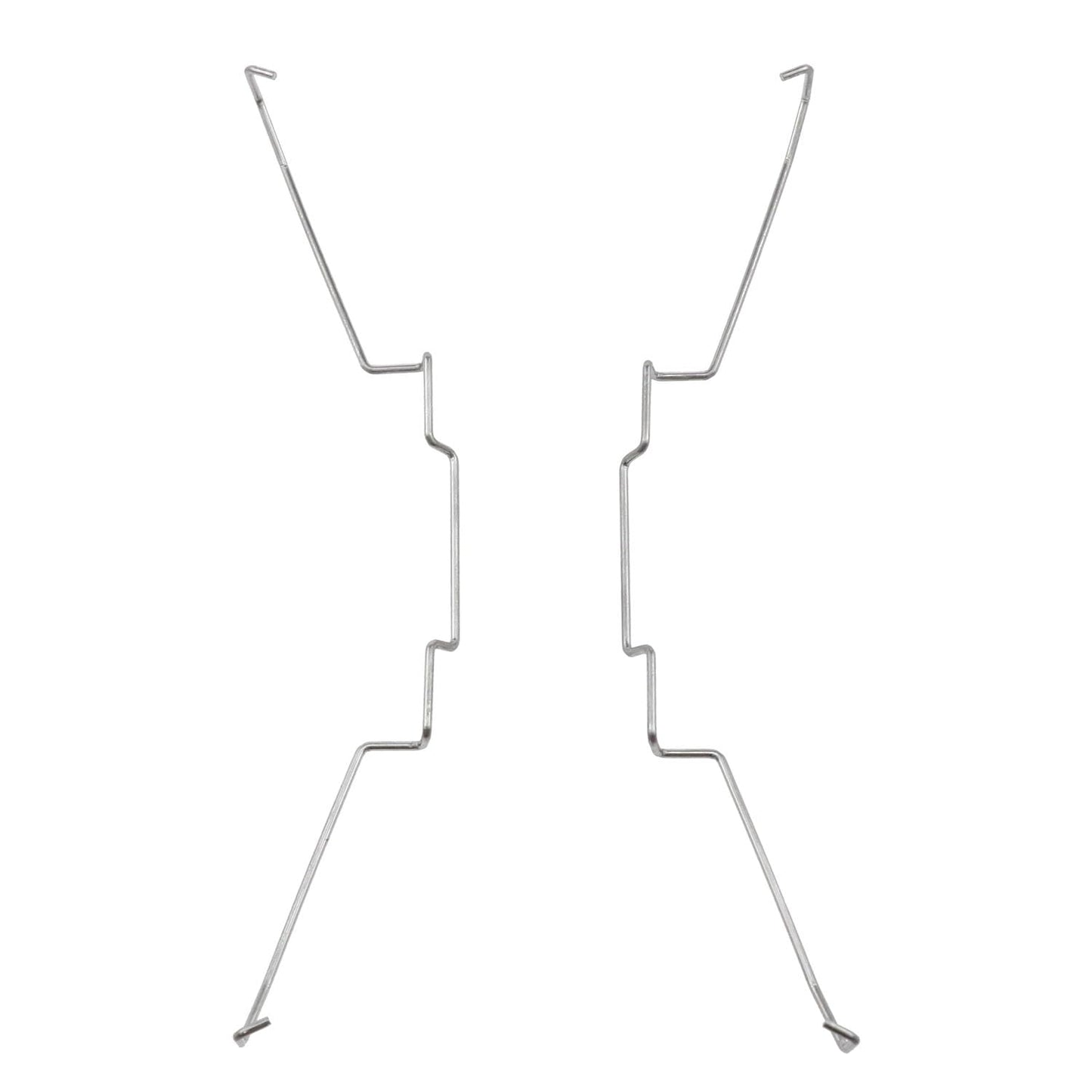 Zangc Fan Buckles CPU Heatsink Fan Buckles 12CM Cable Buckle Lower Hook Type Fixing Clips Computer Radiator Accessories -4PCS
