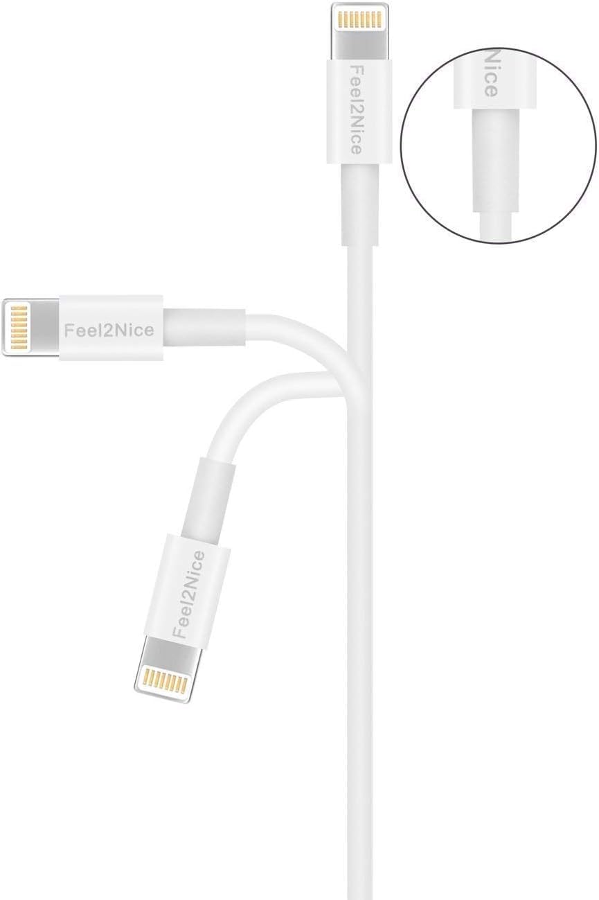 [ MFi Certified ] 5Pack 10ft iPhone Charger Cable, Long Lightning Cable 10 Foot, High Fast 10 Feet iPhone Charging Cable Cord Connector for iPhone 12…