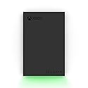 Seagate Game Drive for Xbox 2 TB External Hard Drive Portable HDD - USB 3.2 Gen 1, Black with built-in green LED bar, Xbox Certified, 3 year Rescue