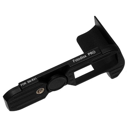 Fotodiox Pro, All Metal Black Camera Hand Grip for Sony RX1 DSC-RX1 and RX1R DSC-RX1R Cyber-Shot Digital Cameras with Battery Access