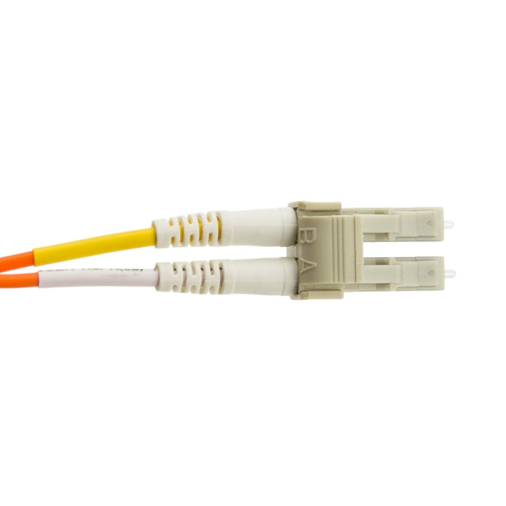 CableWholesale LC to SC OM2 Multimode Duplex Fiber Patch Cord, 3m/10ft