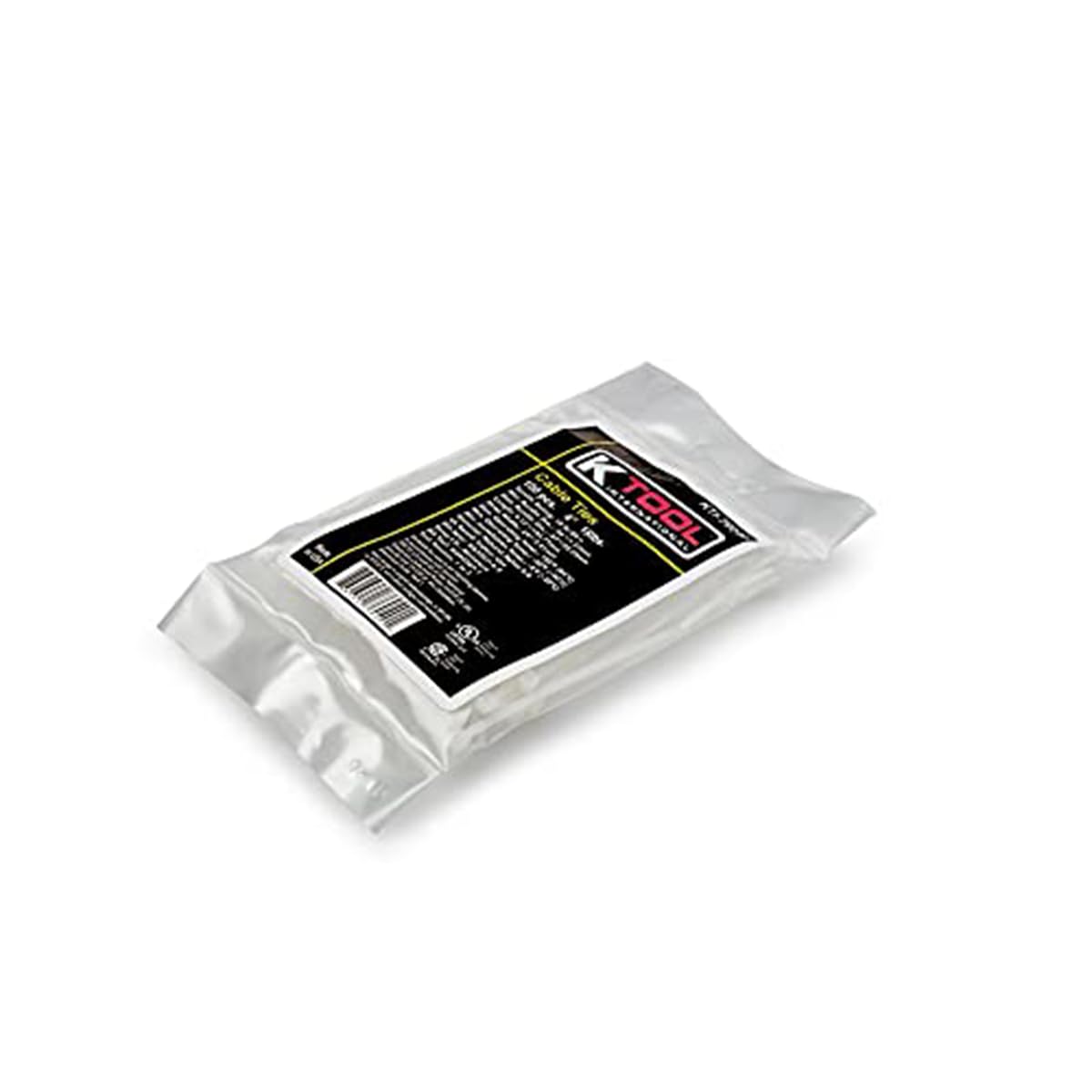 K Tool International Cable Zip Tie 4 in. Natural 100/Pack 18 lb. Tensile