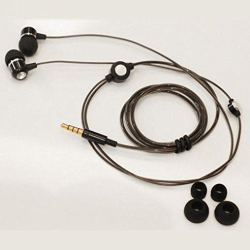 Wired Earphones Compatible With Samsung Galaxy Tab A 10.1 (2019) Tablet - Hi-Fi Sound Headphones Handsfree Mic Headset Metal Earbuds In-ear Earpieces…