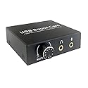 Premium USB Sound Card with Volume Bass Control for PC PS4 PS5 Android OS