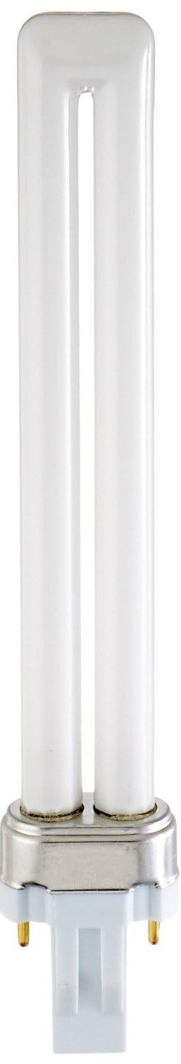 Sylvania 21136 (6-Pack) CF13DS/827/ECO 13-Watt Single Tube Compact Fluorescent Light Bulb, 2700K, 800 Lumens, 82 CRI, T4 Shape, GX23 Bi-Pin Base