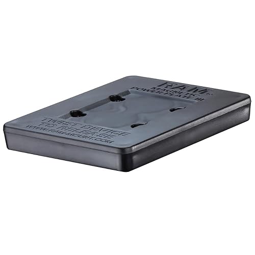 RAM MOUNTS Power Plate III Magnetic Holder with AMPS Hole Pattern, Universal Device Mount for Radar Detector, Phone & Accessories RAP-300-1U