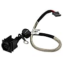 New AC DC Jack Power Plug in Charging Port Connector Socket with Wire Cable Harness Replacement for Sony Vaio PCG-61111L PCG-61112L Pcg-61411l