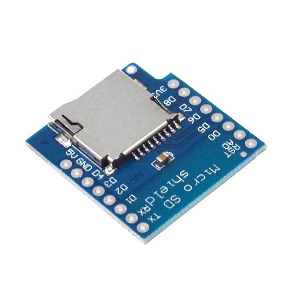 Micro SD Card Shield Mini ESP8266 TF Memorry Storage Card Module with Pins