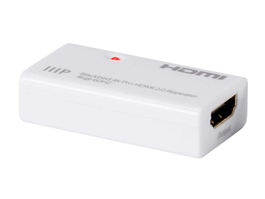 Monoprice Blackbird 4K Pro HDMI 2.0 Repeater - 4K@60Hz, Supports HLG, HDR 10, HDR 10+, and Dolby Vision, YCbCr 4:4:4, Black