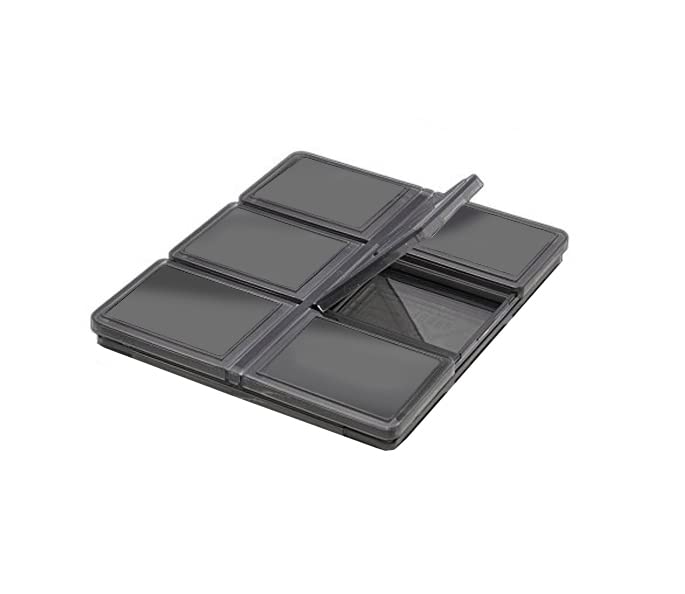 Acuvar 12 Slot SD/SDHC Memory Card Hard Plastic Case - Durable ABS Portable SD Card Storage Box Organizer, Protective Hard Shell SD Card Carrying Case