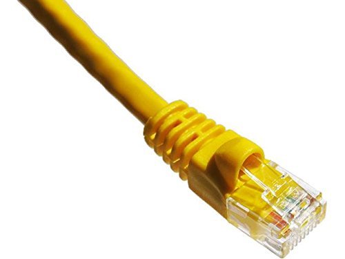 Axiom 15Ft Cat5E 350Mhz Patch Cable Molded Boot (Yellow)