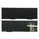 New US Red Backlit English Laptop Keyboard (Without Frame) Replacement for Asus GL553VE GL553VD GL553VW ZX553VD FX553VD FX553VE FX753VD FX753VE