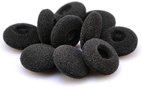 SoftRound 24 Pack Foam Earbud Earpad Ear Bud Pad Replacement Sponge Covers for iPod iPhone Itouch Ipad Headsets T-017-24Pack