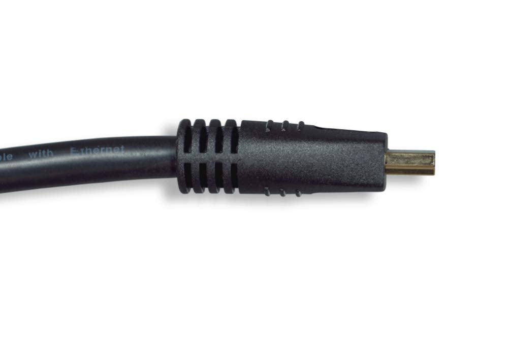 Cablelera HDMI with Ethernet, Male/Male, 50' CL2, 26AWG, Black Color (ZC5597MM-50)