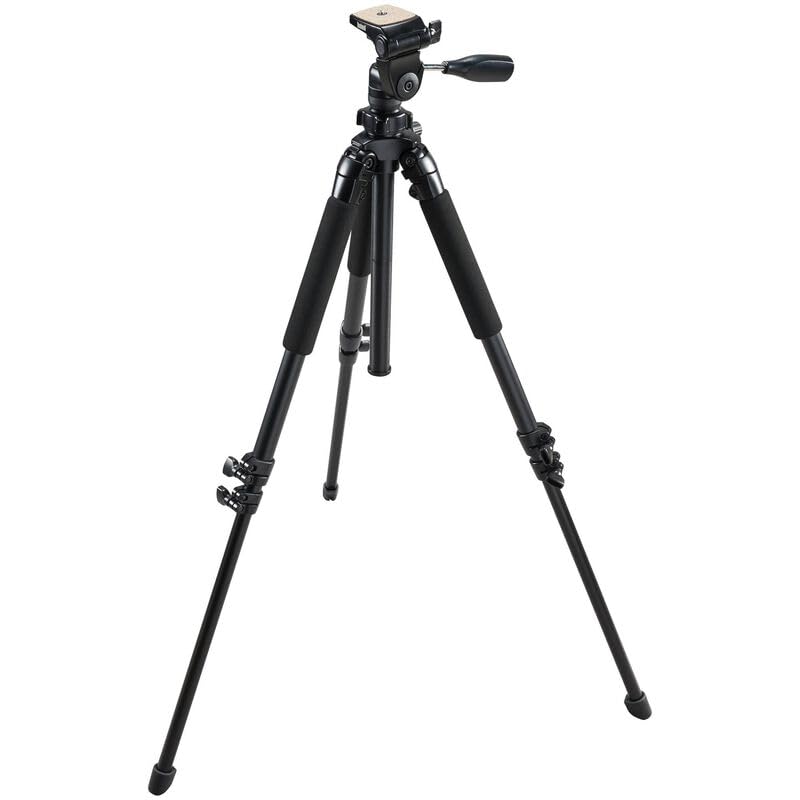 Bushnell Advanced Tripod for Binoculars, Spotting Scopes, and Cameras - Durable Aluminum Construction with Adjustable Legs and Center Column
