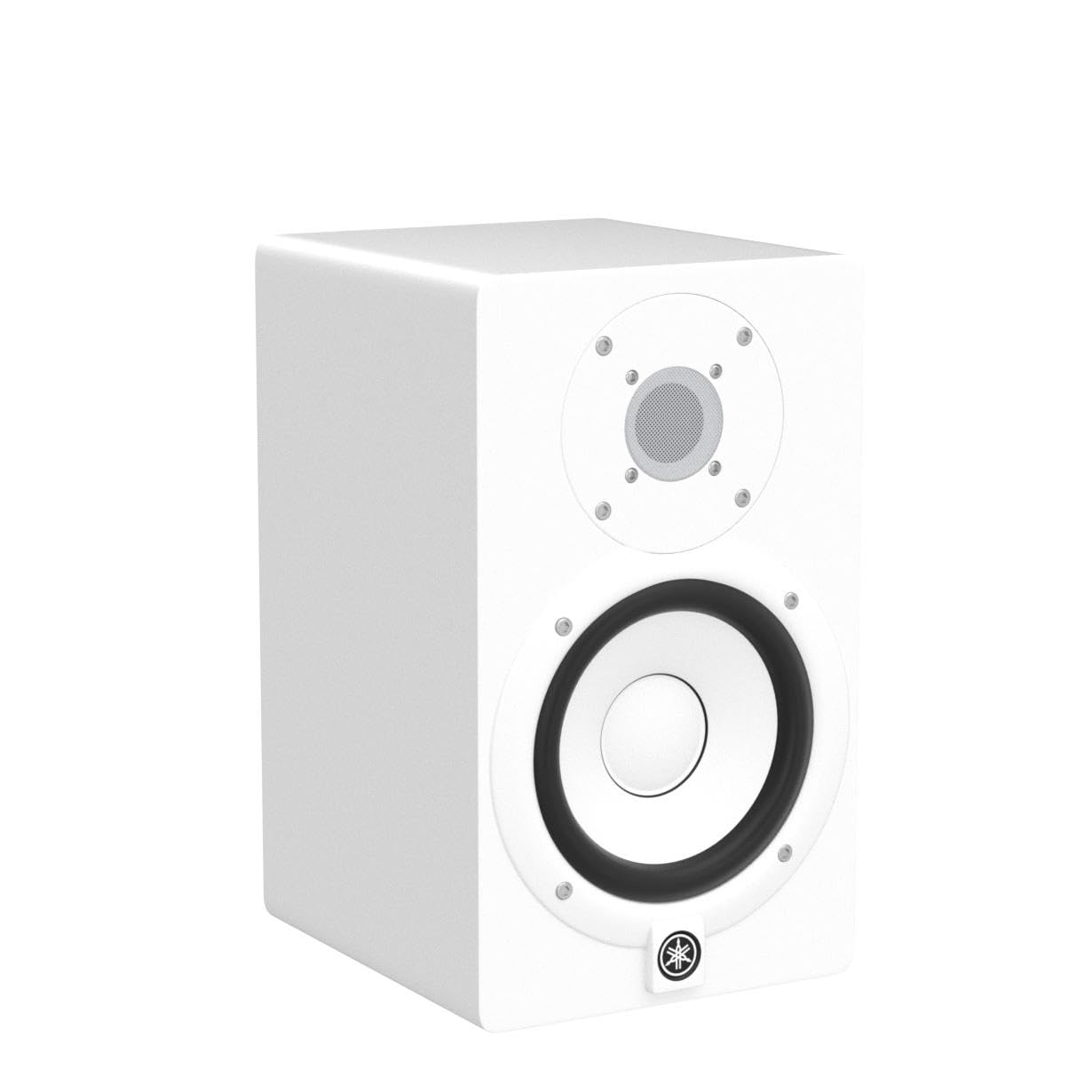 YAMAHA HS5 W 5-Inch Powered Studio Monitor (White, 2-Pack) Bundle (2 Items)