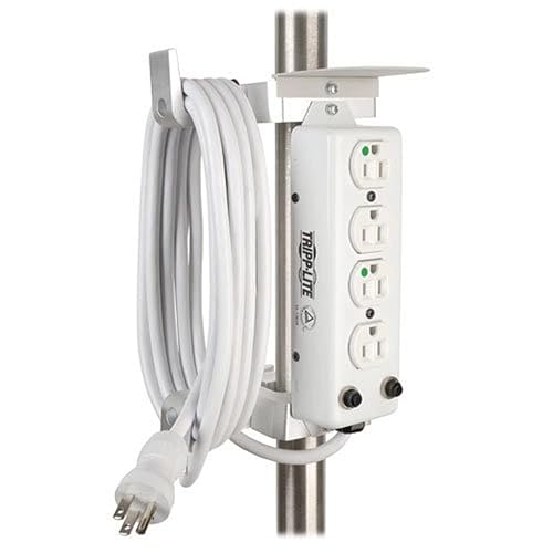 Tripp Lite Hospital Mounting Clamp for Medical-Grade Power Strips, Power Strip Holder (PSCLAMP), Rubber