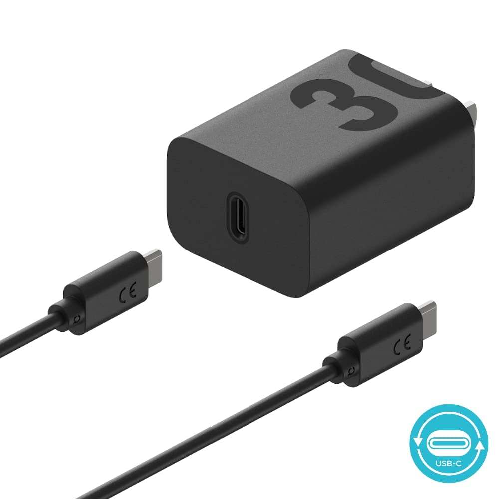 Motorola TurboPower 30 Charger with 1m USB-C to USB-C Cable