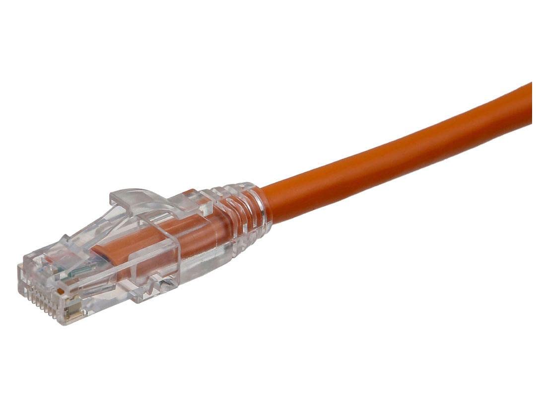 Axiom C6MB-O8-AX Patch Cable - RJ-45 (M) to RJ-45 (M) - 8 ft - UTP - CAT 6 - booted, snagless, Stranded - Orange