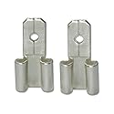 MotoProducts F2 to F1 Battery Terminal Adapters SLA Lead Acid Battery Connector Converter Pair for 12V UPS and Backup Power Systems