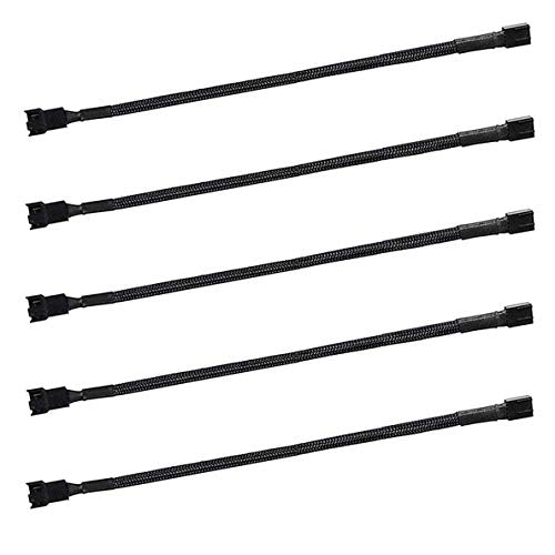 skineat 12" pwm Fan Extension Cable?4 pin Fan Extension Cable?Cable Extension pc?PC Fan Extension Cable, PWM Fan Extension Cable, PWM Extension Cable