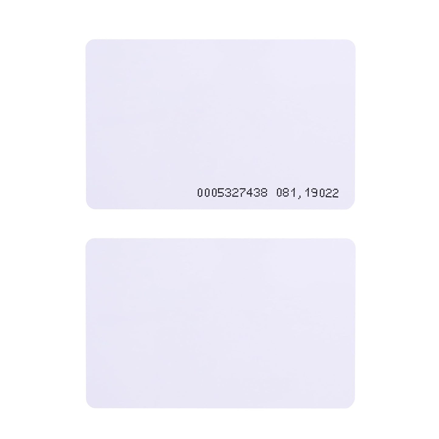 RFID ID Cards Proximity Smart Card for Door Access Control Contactless 125kHz 0.8mm Thick Read Only Pack of 100
