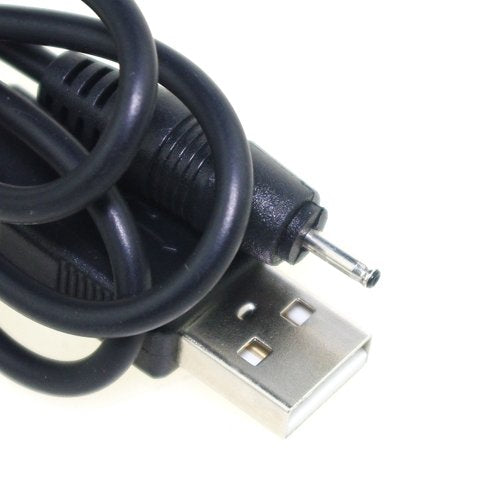 PK Power USB Cable Charger 3.5mm Larger 2.0mm Small Pin for Nokia Mobile Phone Cellphone 2.0mm0.5mm Small Pin Plug