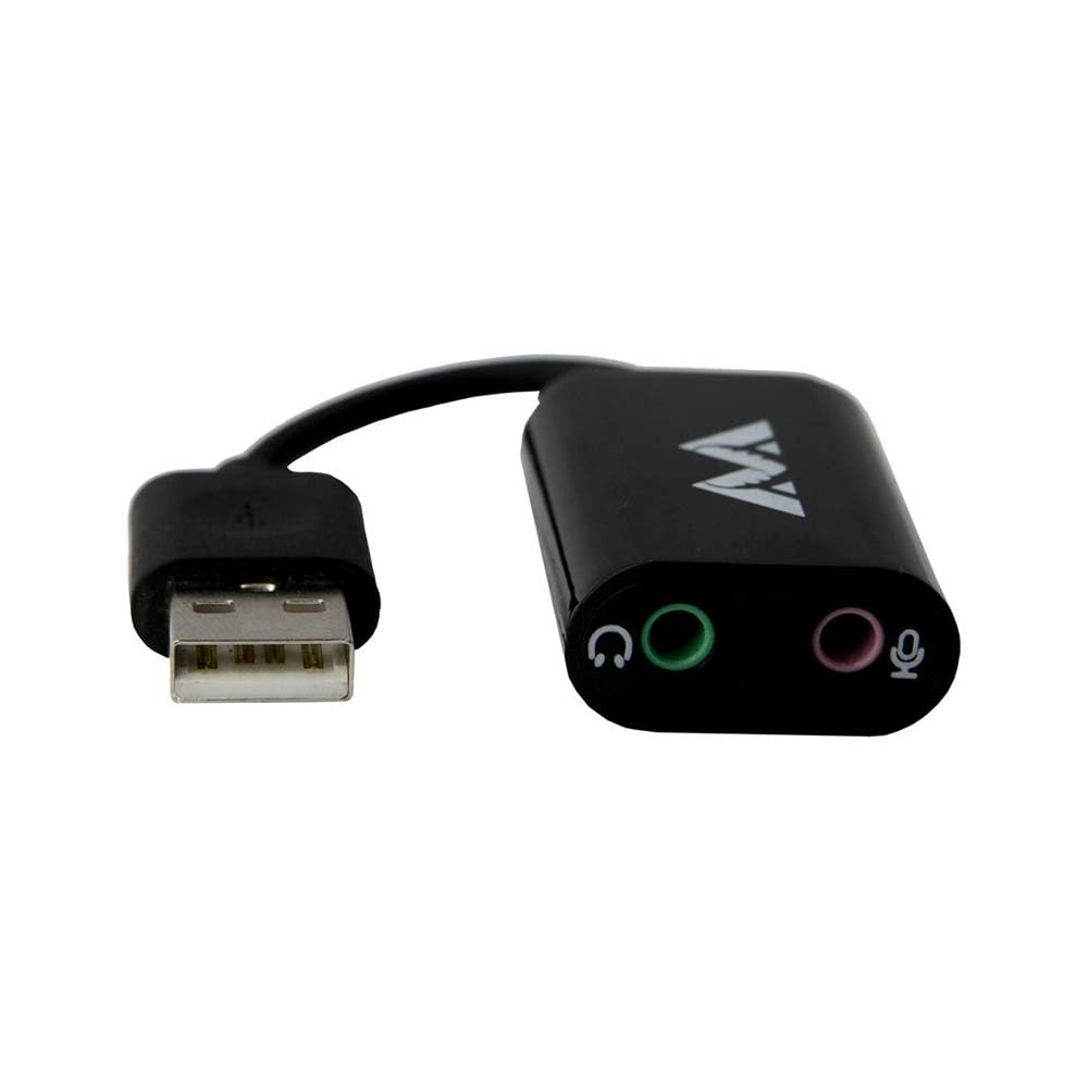 ANTLION AUDIO GDL-0424 USB Stereo Sound Card Adaptor for Microphones and Headphones