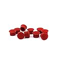 6 PCS TrackPoint Keyboard Mouse Red Cap Soft Dome Laptop Pointer for IBM Lenovo ThinkPad