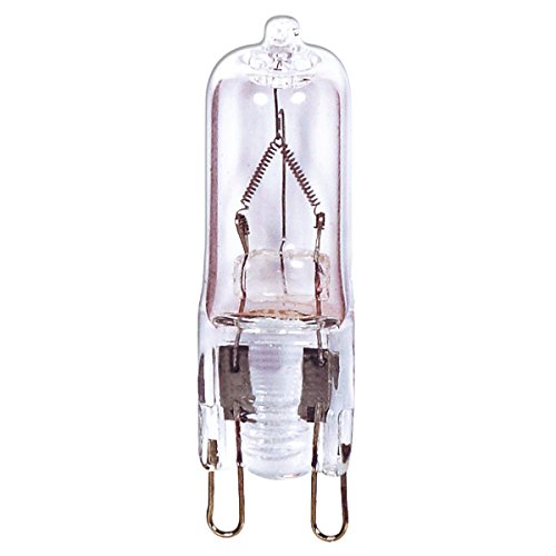Satco 50T4/G9/CL Halogen Bi Pin Halogen, 50W G9 T4, Clear Bulb [Pack of 12]