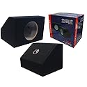 Absolute USA 6.5PKB 6.5" Angled/Wedge Box Speakers, Set of Two (Black)