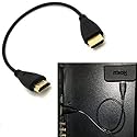 ienza HDMI Extender Cable 1.6FT, Compatible with Roku Express & Premier, Port Saver, Signal Booster
