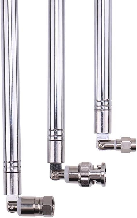 FM Antenna Telescopic, 120cm Telescopic Antenna Replacement F Plug DAB FM Radio AM Car Audio