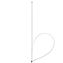 Super Antenna SW1 SuperWhip Titanium Flex Whip for MP1 HAM Radio Amateur HF Portable shortwave Scanner FM