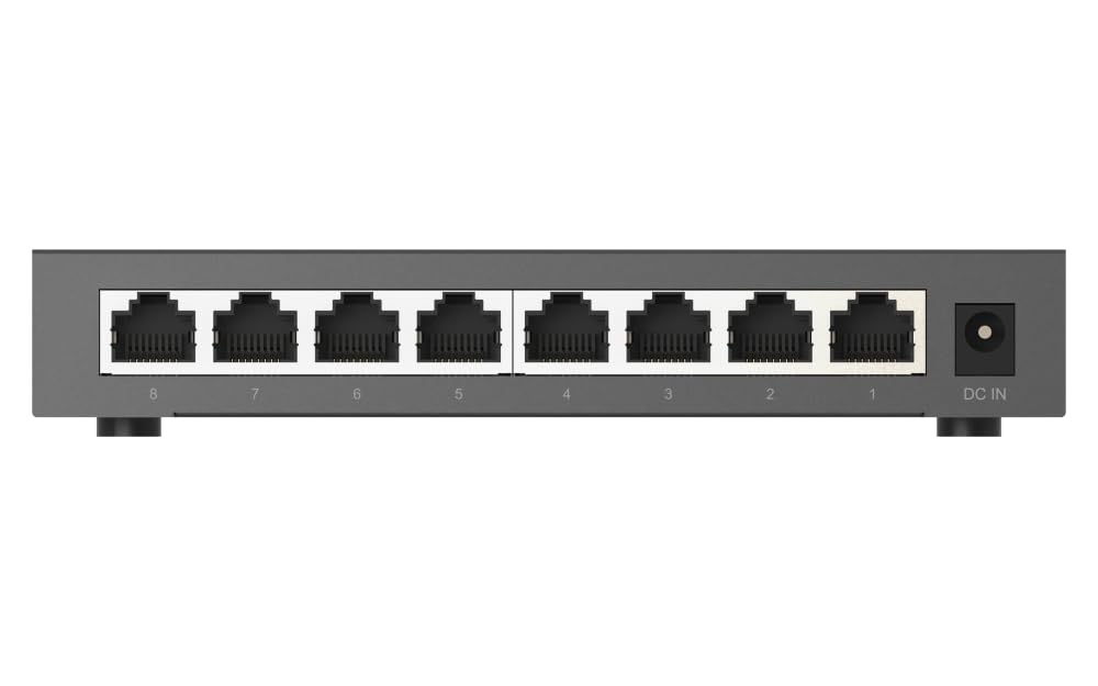 QNAP 8-Port 2.5GbE Unmanaged Switch (QSW-1108-8T-R2-US)