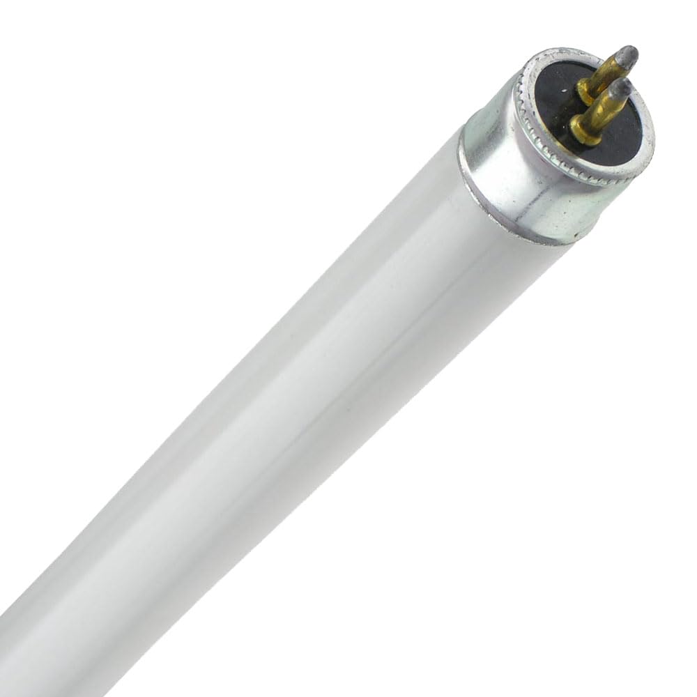 Industrial Performance Replacement for F8T5/CW, 8 Watt, T5 Fluorescent Tube Light Bulb (12 Pack)