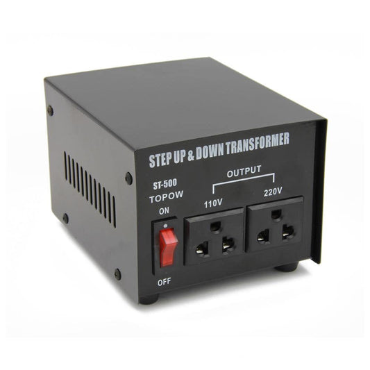 500 Watt Step Up and Down Electrical Power Voltage Converter Transformer Heavy Duty