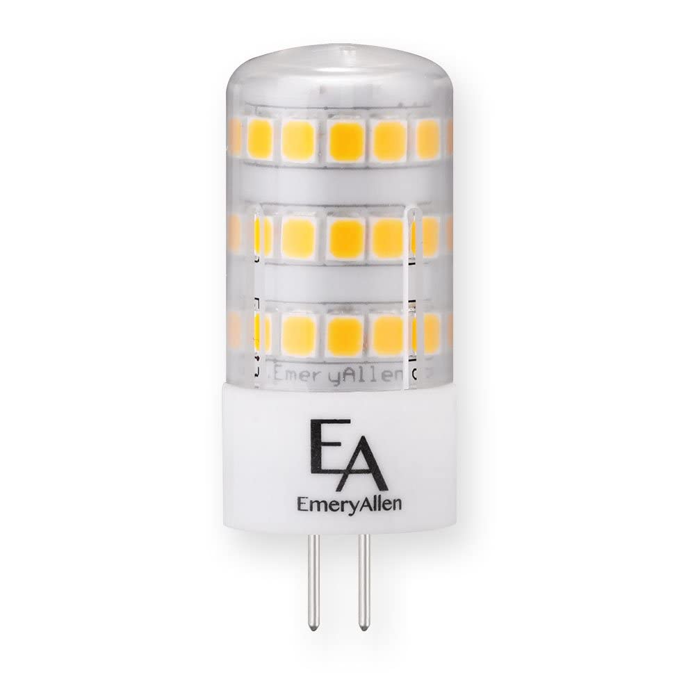 EmeryAllen G4 LED Bulb 4.0W (50W Eq), 3000K, 12V
