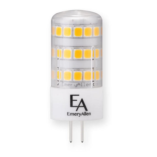 EmeryAllen G4 LED Bulb 4.0W (50W Eq), 3000K, 12V