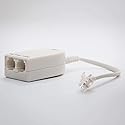 FireFold Dual DSL Filter, Male to 2 Female Telephone Modem DSL Splitter Filter - for an existing Home Involves Installing DSL Filters on Every