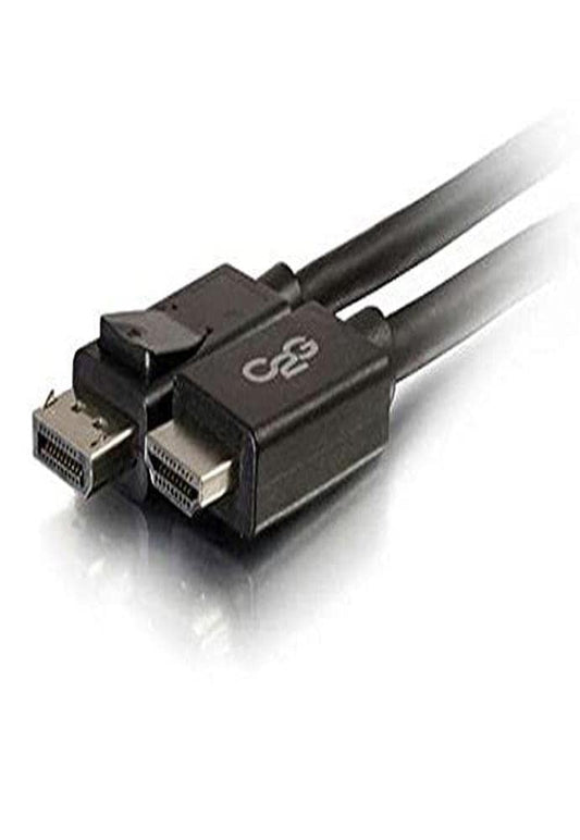 C2G Legrand DisplayPort to HDMI, Male to Male Displayport Cable, Black DisplayPort Cable, 3 Foot Digital Display Cable, 1 Count, C2G 54325