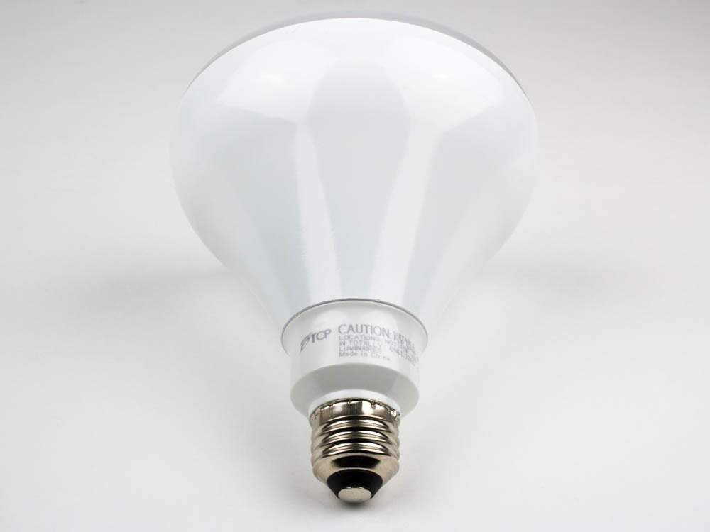 TCP LED17BR40D41K BR40 LED Bulb, E26, 17W (120W Equiv.) - Dimmable - 4100K - 1300 Lm.