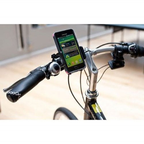 Xenda Universal Rotating Bicycle Mount Bike Handlebar Cell Phone Holder for Samsung Infuse 4G i997 - Samsung Gravity Smart - Samsung Galaxy S 2