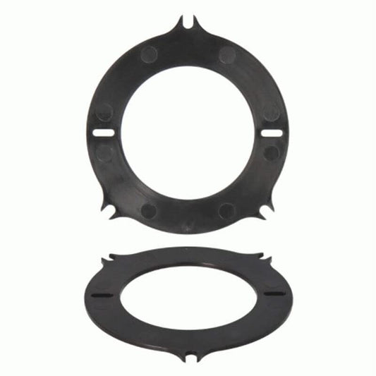 Metra 3.5 Inch Speaker Adapter for BMW and Mini 2006-Up, Black, Pair