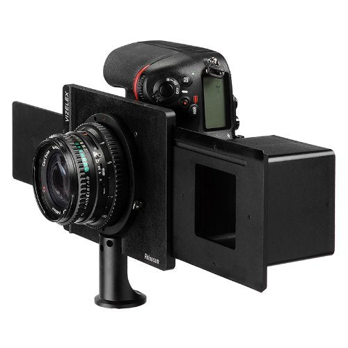 Vizelex RhinoCam for Nikon DSLR Cameras (FX Full Frame & DX APS-C) with Hasselblad V Lens Mount - for Shift Stitching Medium Format Sized Images