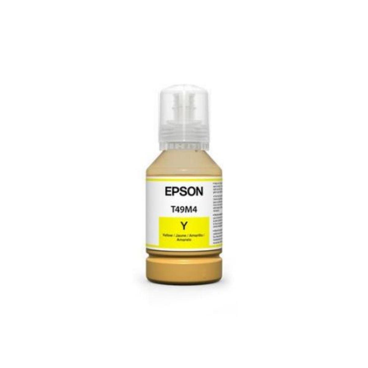 Epson T49M UtlraChrome Dye Sub Ink, Yellow, 140ml (T49M420)