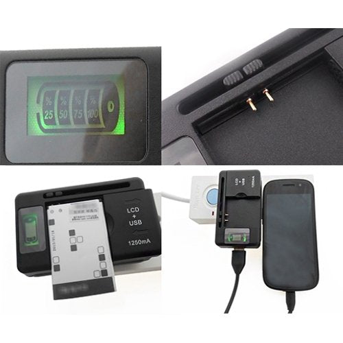 SLLEA Battery Charger Wall Main Charger for Nokia BL-4C BL-5C BL-6C BL-5B