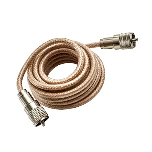 RoadPro 9' Mini-8 PL-259 Coaxial Cable