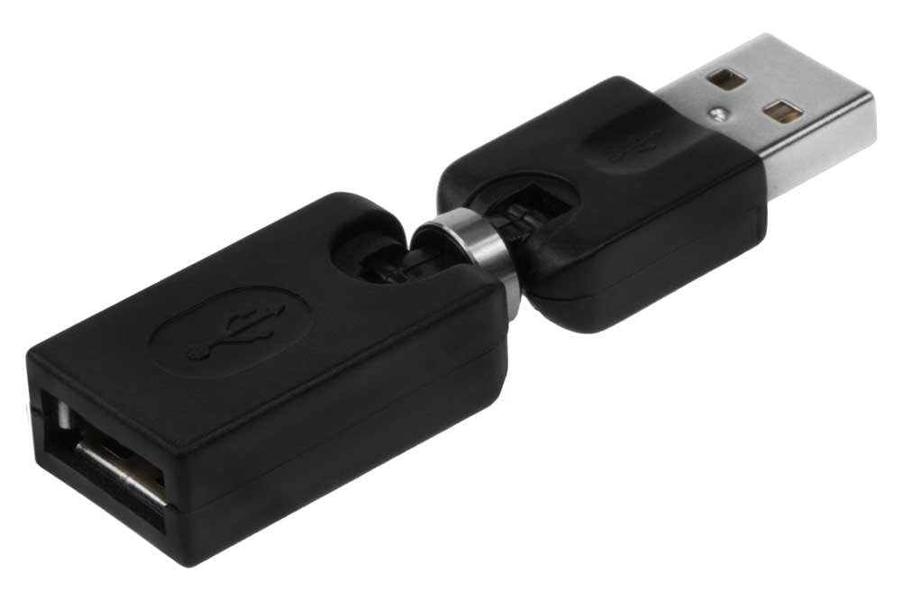SF Cable USB A Male to Female 360 Degree Adapter