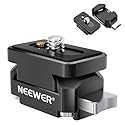 NEEWER Action Camera Quick Release Plate Compatible with Insta 360 x4 x5, Aluminum Tripod Mount QR Adapter Accessories Kit with 1/4" Thread Hole